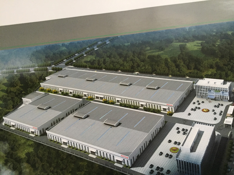 鋼構工程 潔凈板案例工程 鳥瞰圖